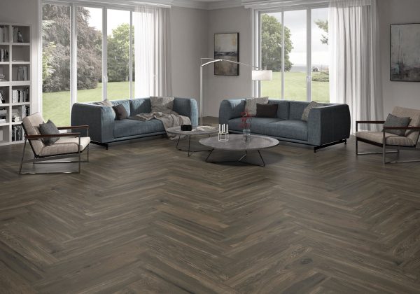Porcelánico Imitación Madera. Pavimento Lakeland Color Wengue